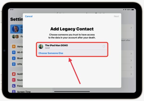 Legacy Contact4 600x419